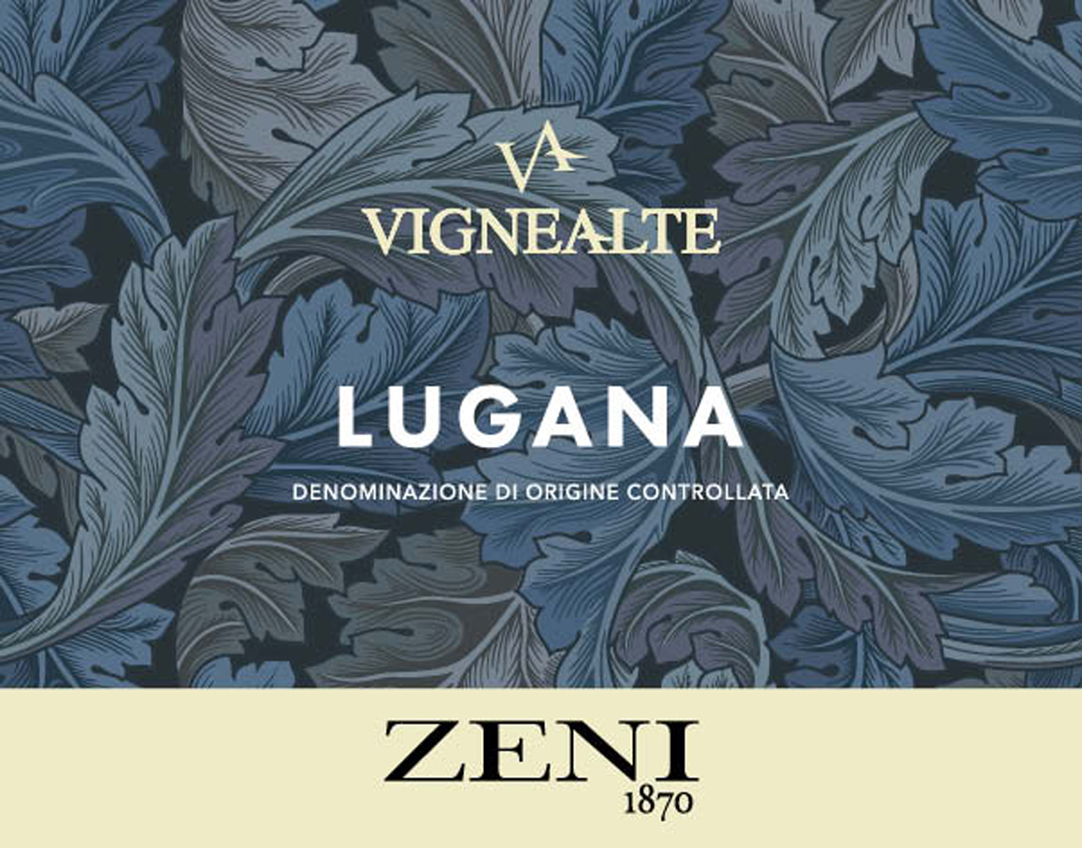 Zeni - Lugana Vigne Alte Trebbiano label