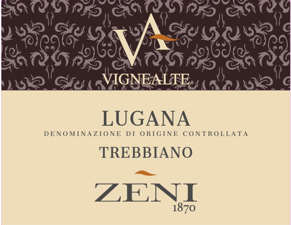 Zeni - Lugana Vigne Alte label