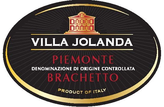 Villa Jolanda - Brachetto label