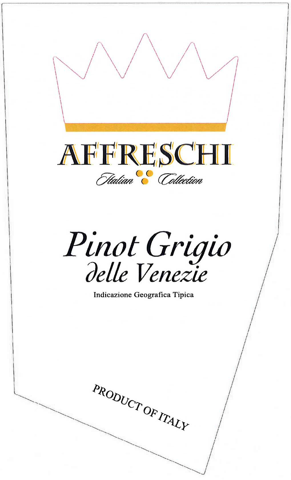 Affreschi - Pinot Grigio label