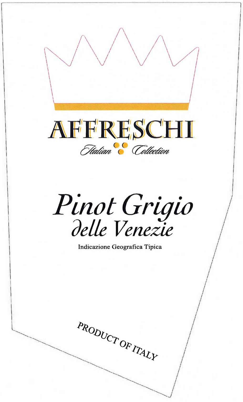 Affreschi - Pinot Grigio label