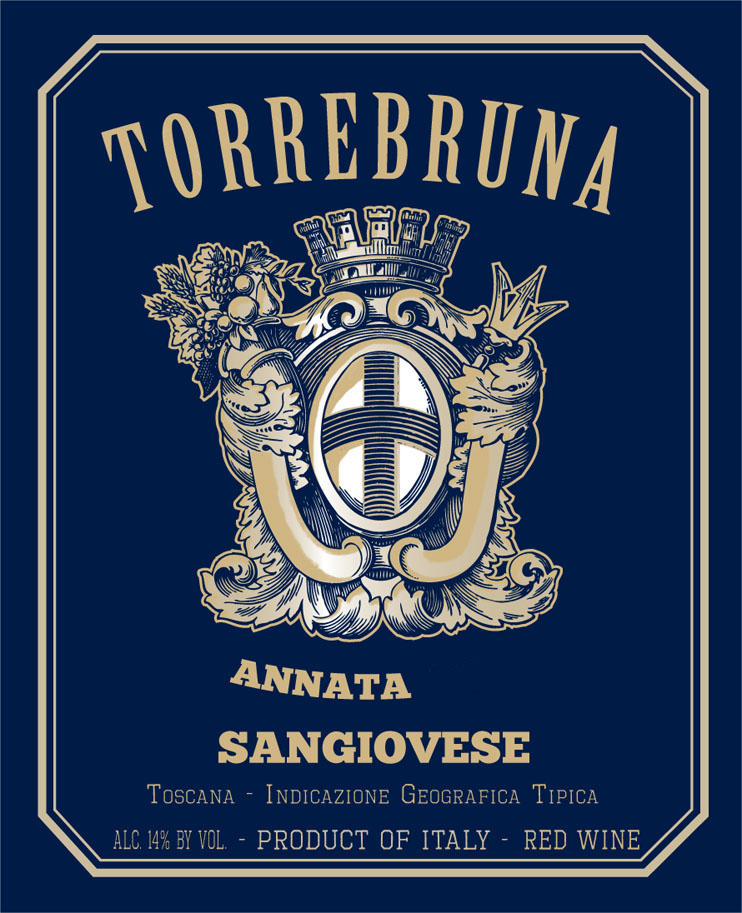 Torrebruna - Sangiovese label
