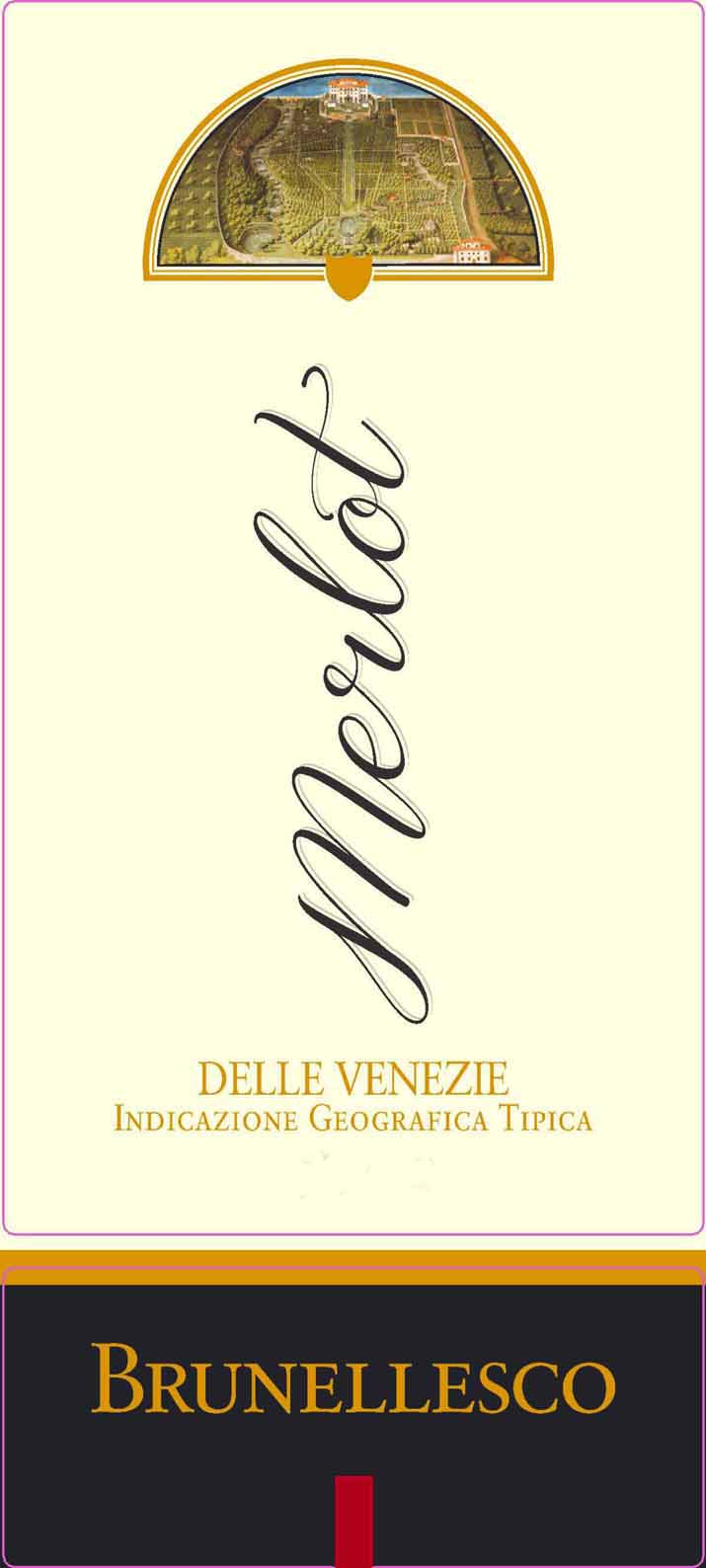Brunellesco - Merlot label