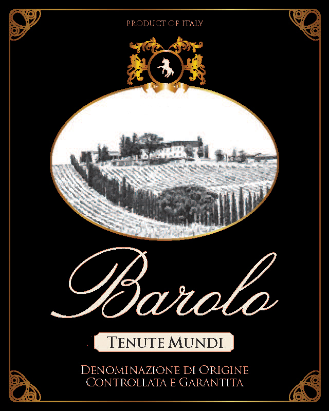 Tenute Mundi - Barolo label