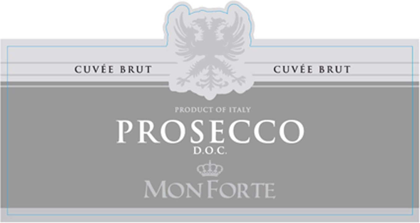 Monforte - Prosecco Brut label