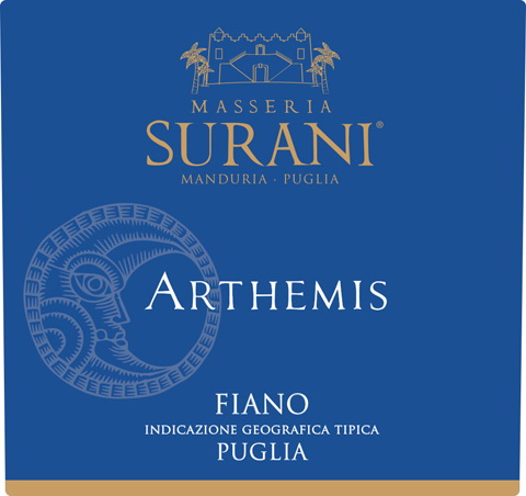 Masseria Surani - Arthemis label