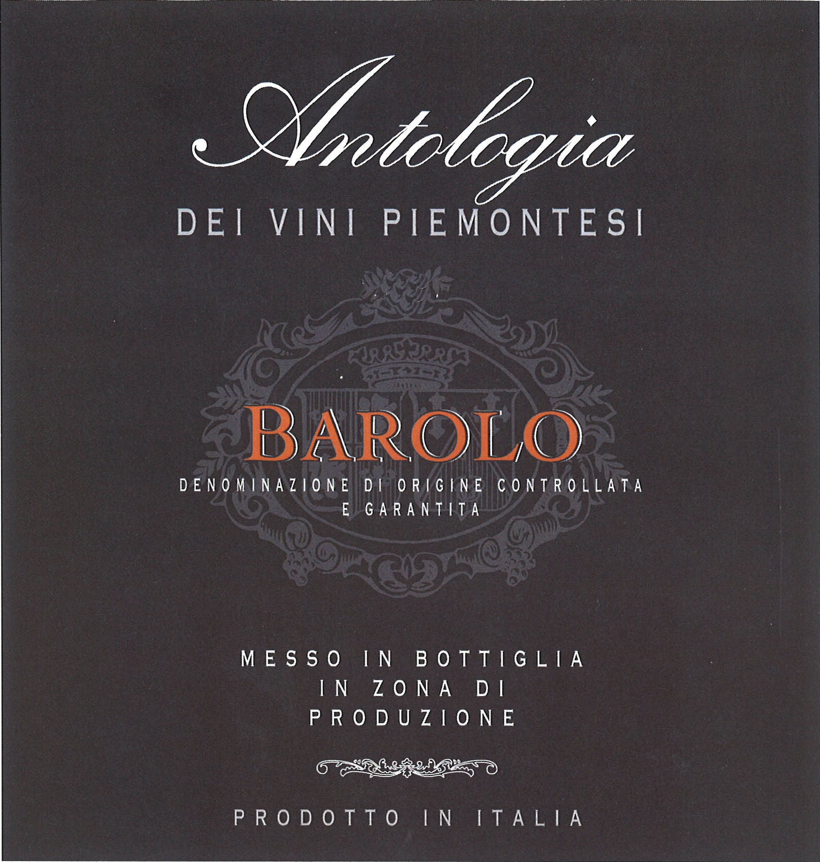 Antologia - Barolo label