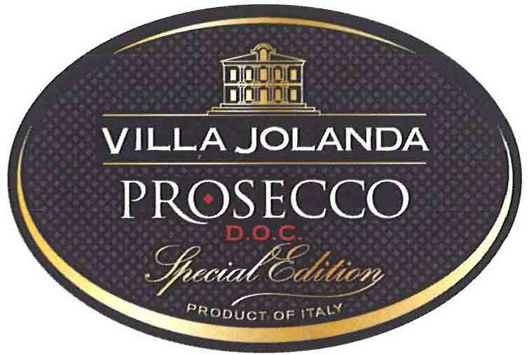 Villa Jolanda - Prosecco - Special Edition label