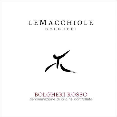 Le Macchiole - Bolgheri Rosso label