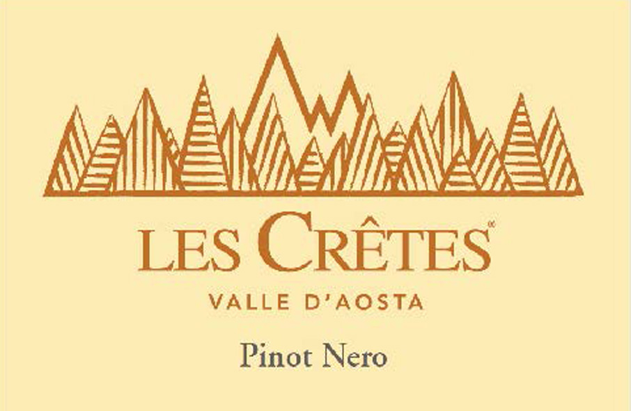 Les Cretes - Valle d'Aosta - Pinot Nero label