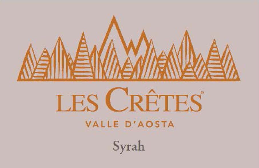 Les Cretes - Syrah label
