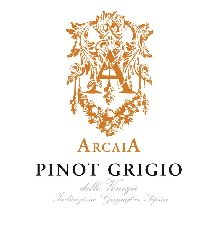 Arcaia - Pinot Grigio label