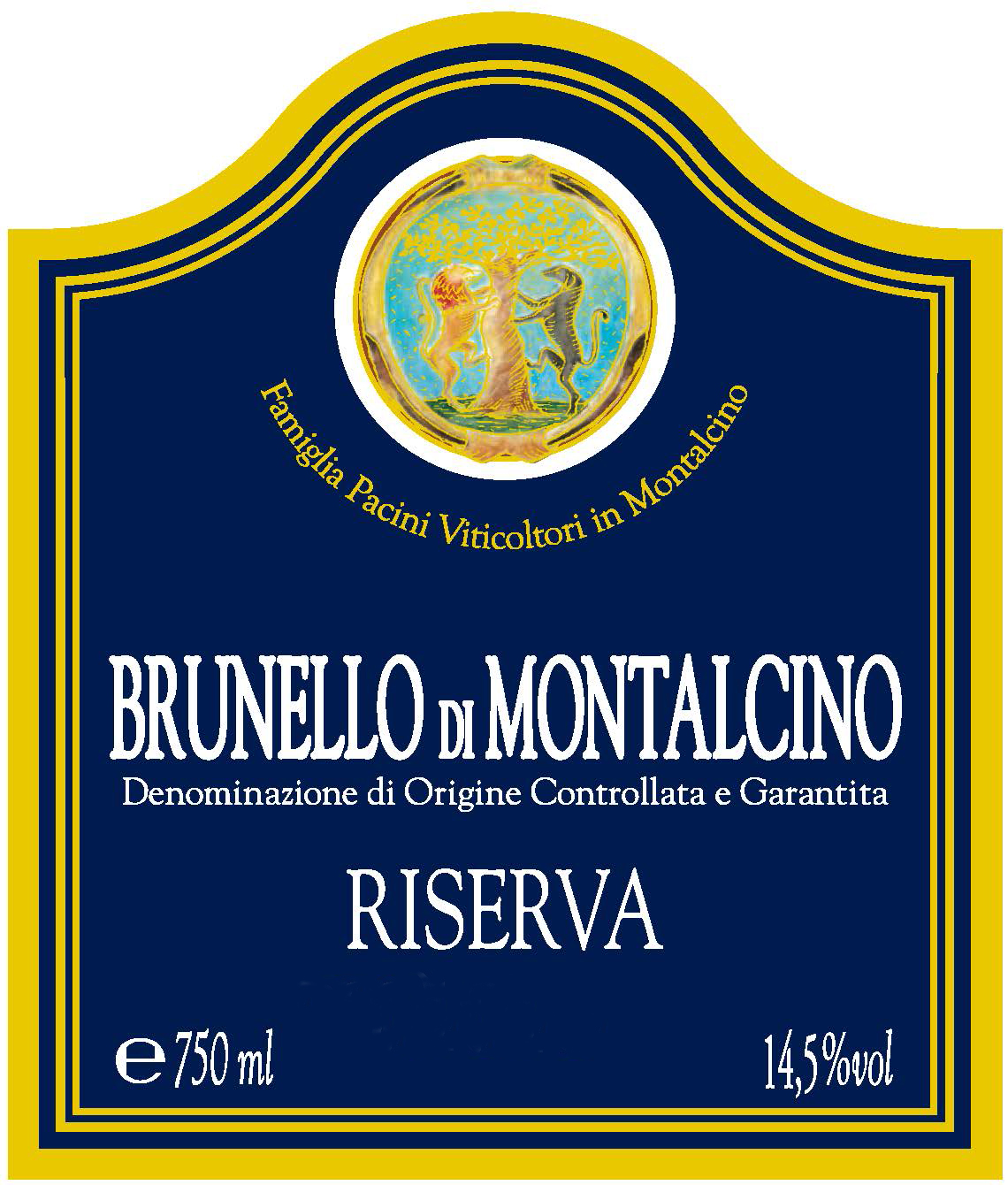 Collina Dei Lecci - Brunello Di Montalcino Riserva label