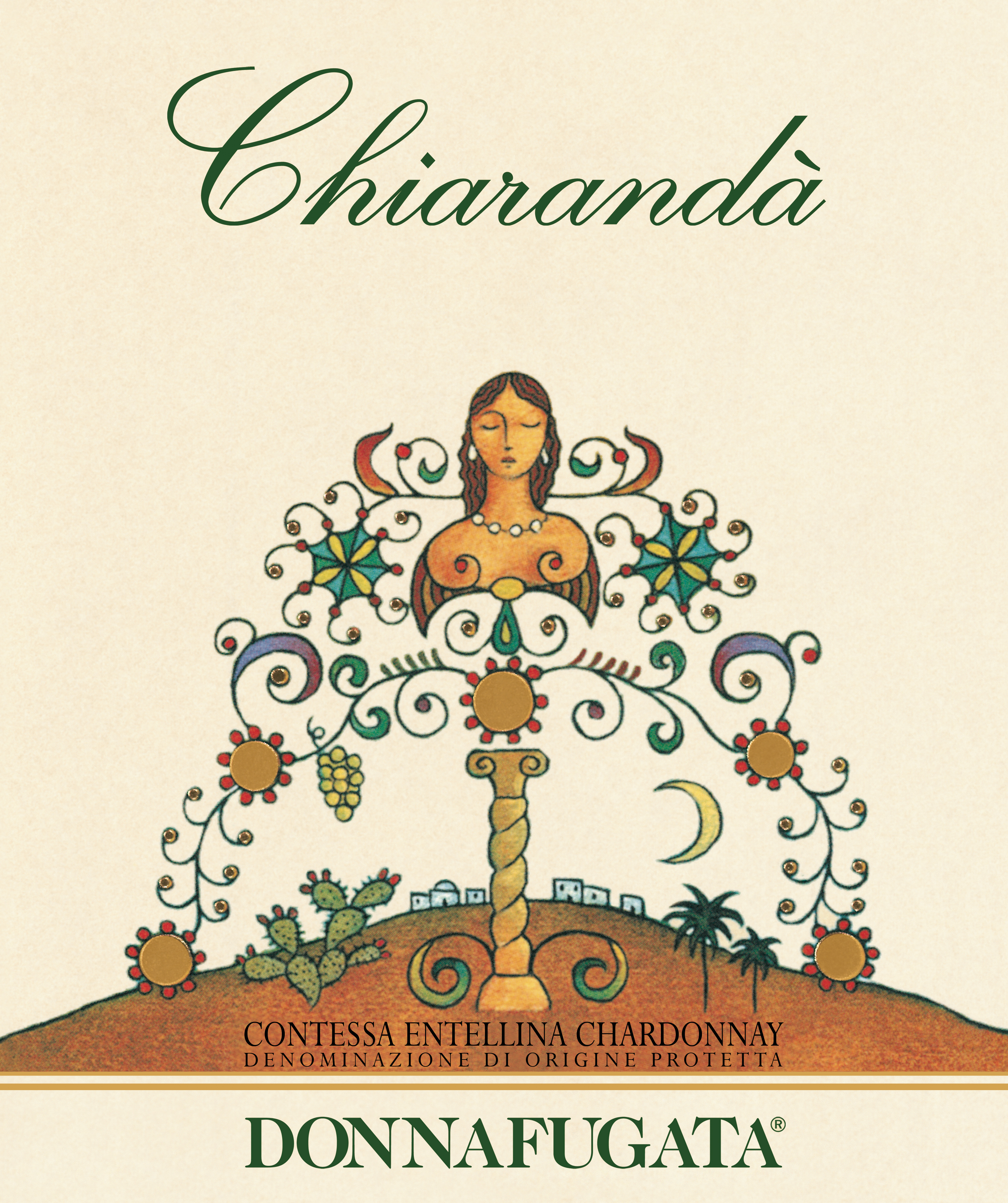 Donnafugata - Chiaranda label