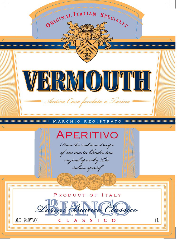 Sperone Parini - Vermouth Bianco Classico label