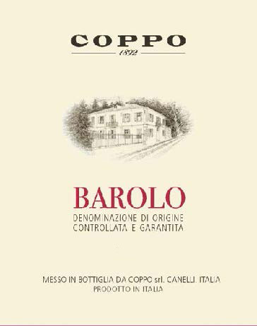 Coppo - Barolo label