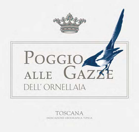 Ornellaia - Poggio Alle Gazze label