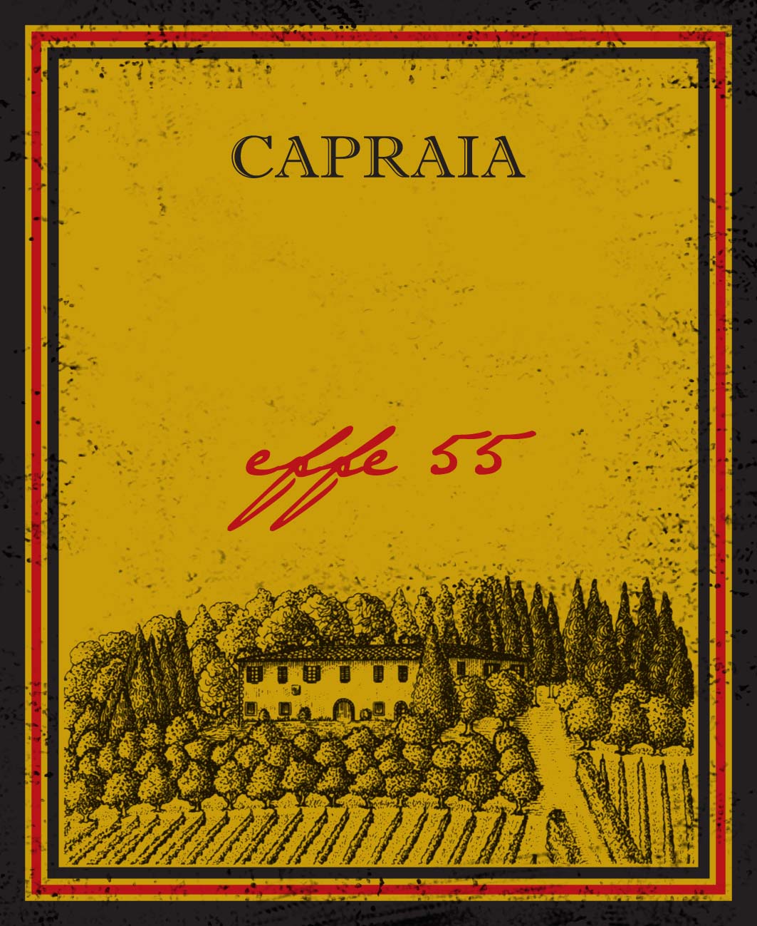 Tenuta di Capraia - effe 55 - Gran Selezione label