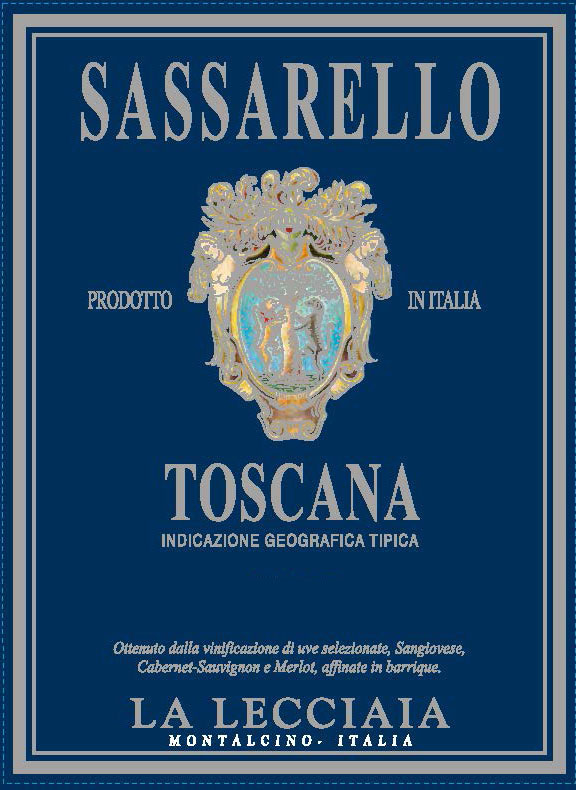 La Lecciaia - Sassarello label