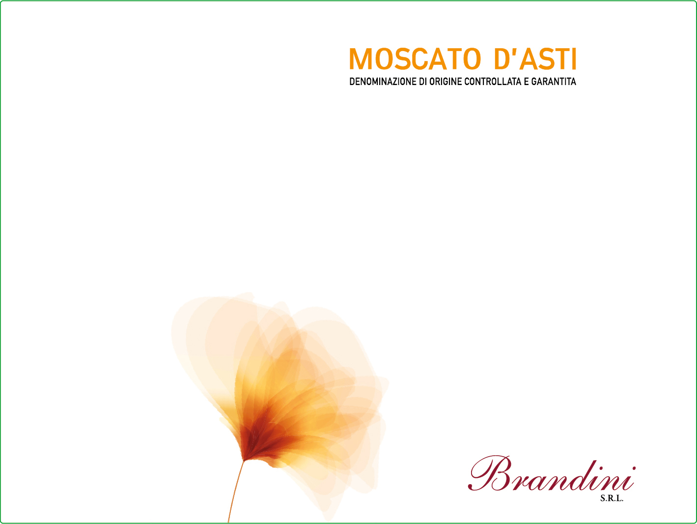 Brandini - Moscato  d'Asti label