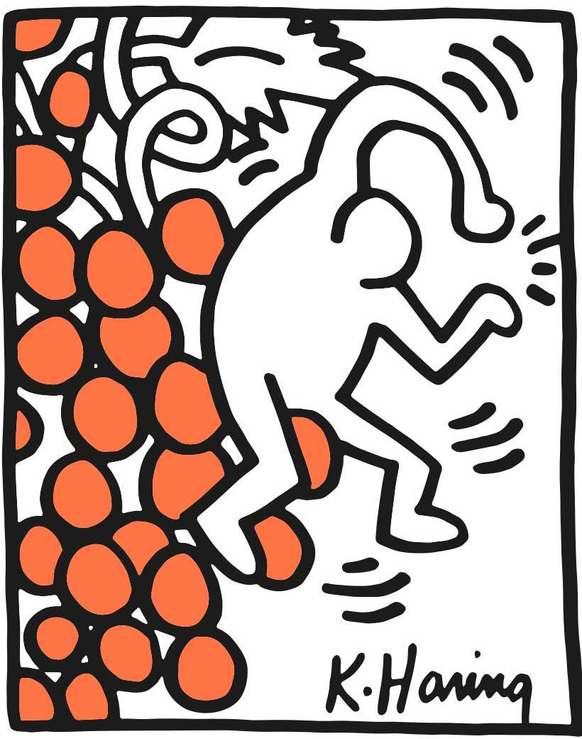 Tenuta di Ceppaiano - Keith Haring label