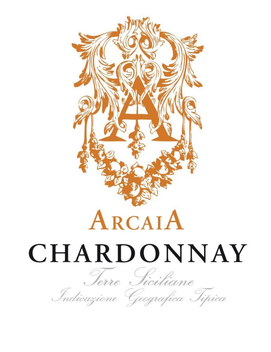 Arcaia - Chardonnay label