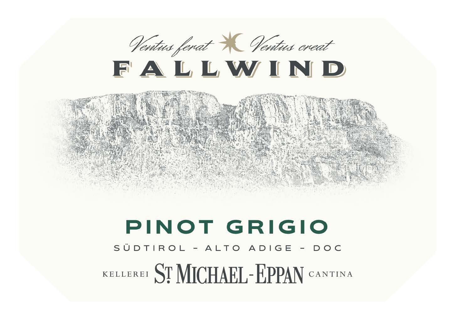 St. Michael-Eppan - Pinot Grigio - Fallwind label