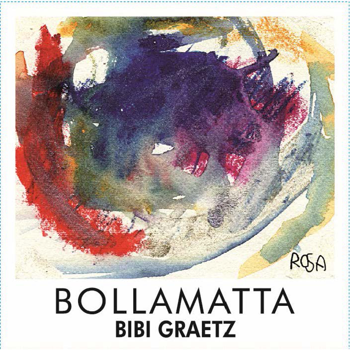 Bibi Graetz - Bollamatta Sparkling Rose label