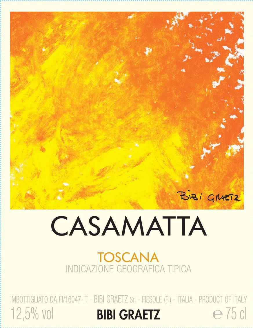 Bibi Graetz - Casamatta Rosso label