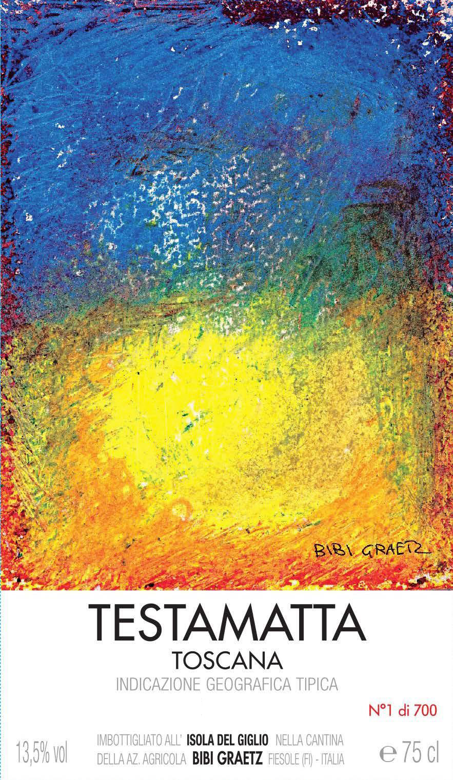 Bibi Graetz - Testamatta Bianco label