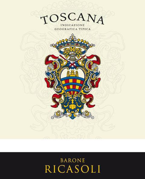 Barone Ricasoli - Toscana IGT label