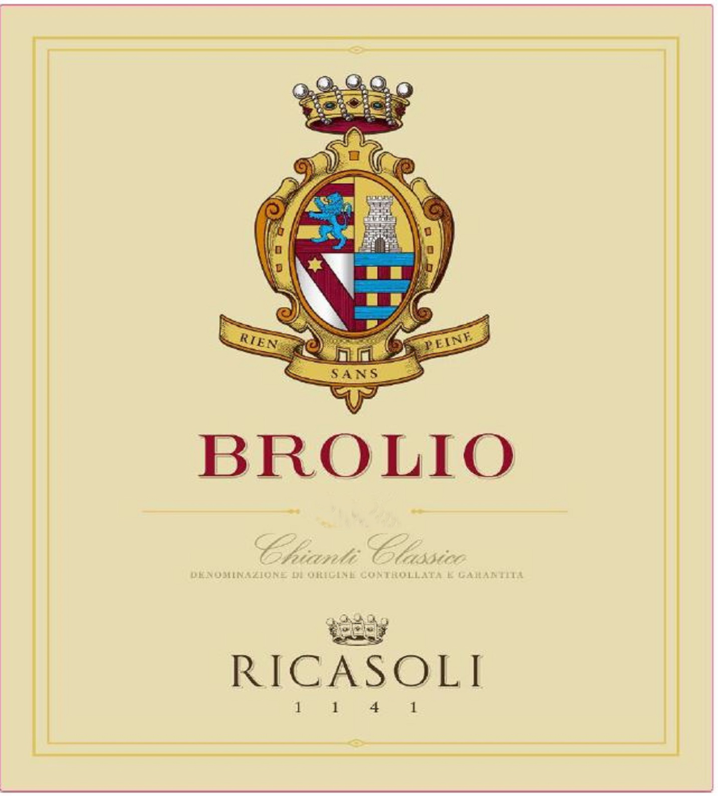 Barone Ricasoli - Brolio Chianti Classico DOCG label
