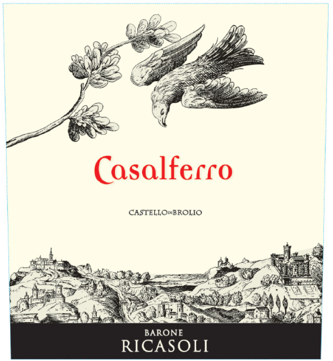 Barone Ricasoli - Casalferro Toscana IGT label