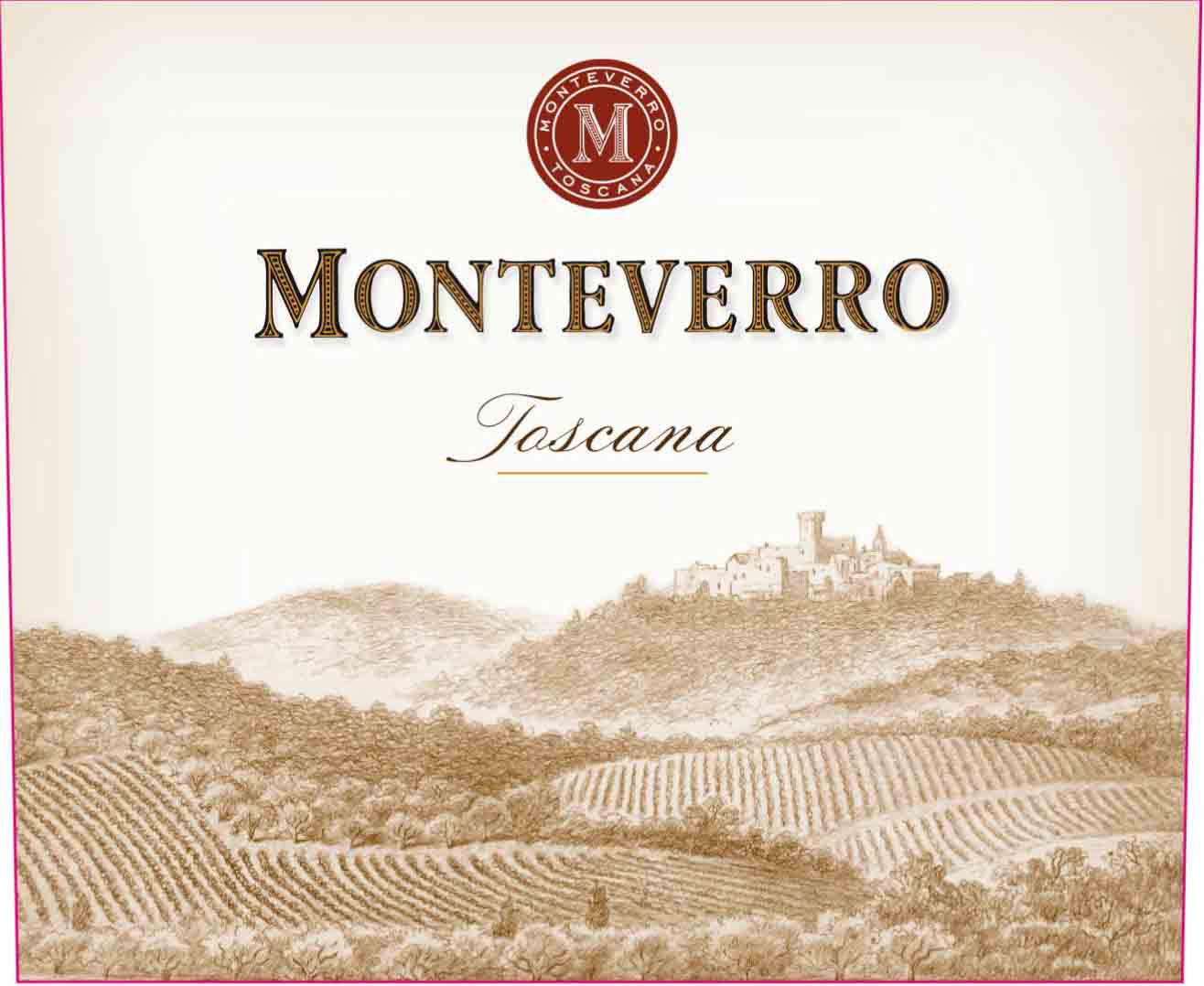 Monteverro - Toscana Rosso label