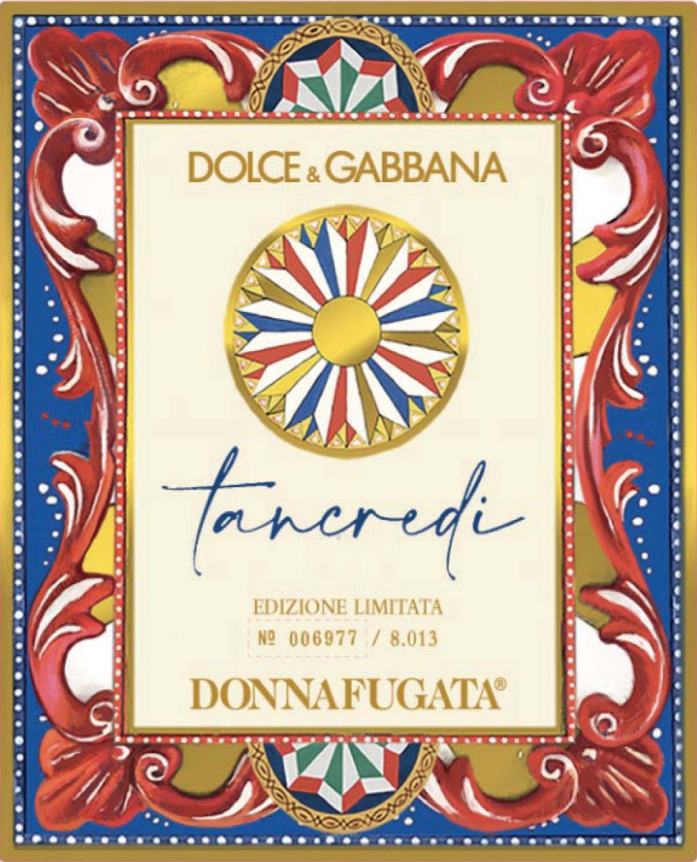 Donnafugata - Tancredi Dolce Gabbana label