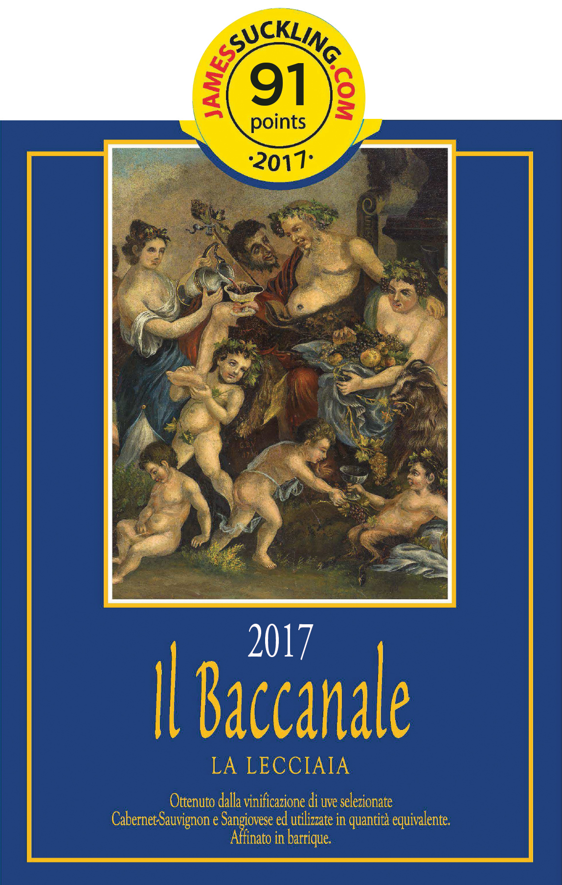 La Lecciaia - IL Baccanale label