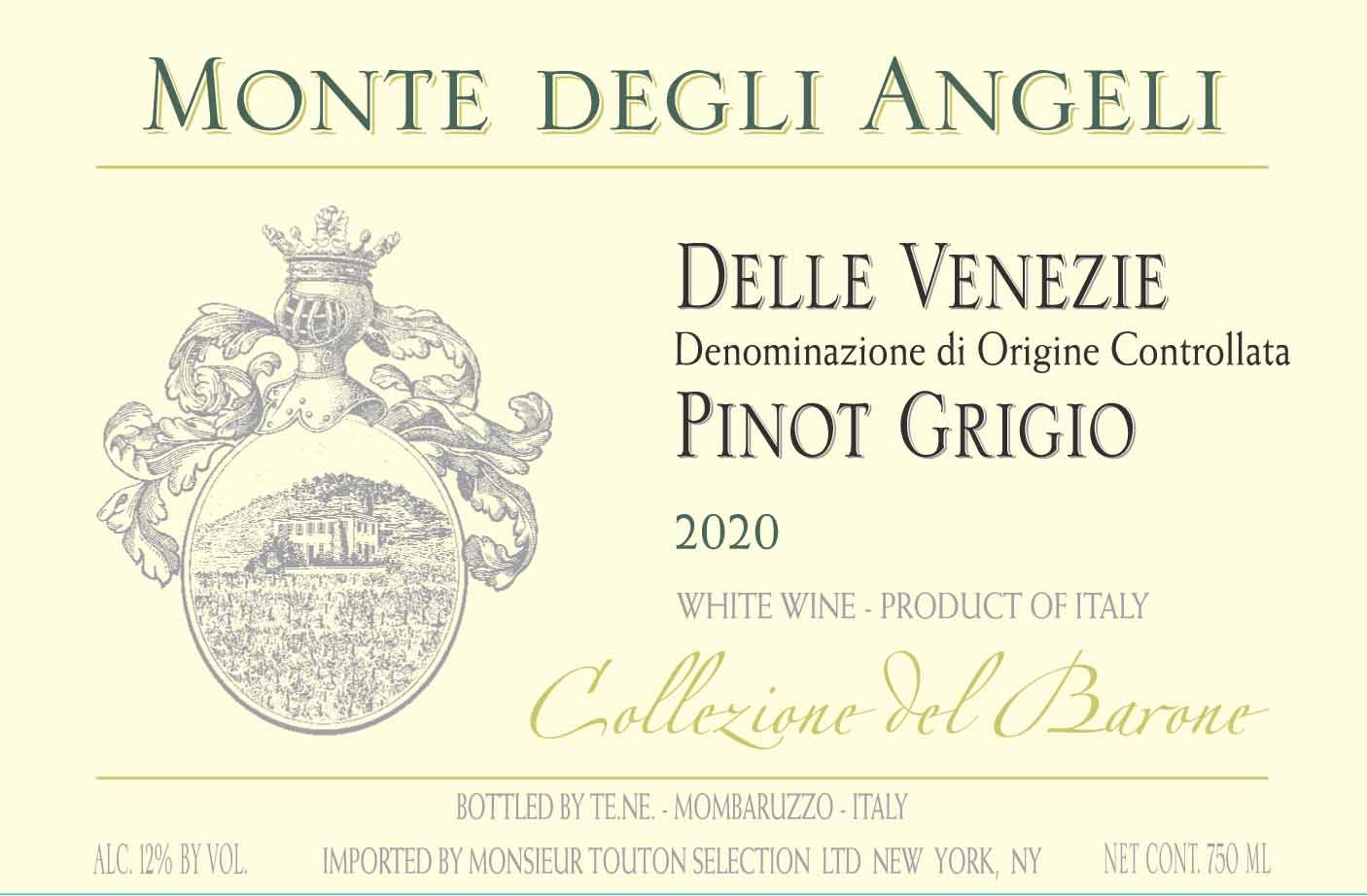 Monte Degli Angeli - Pinot Grigio label