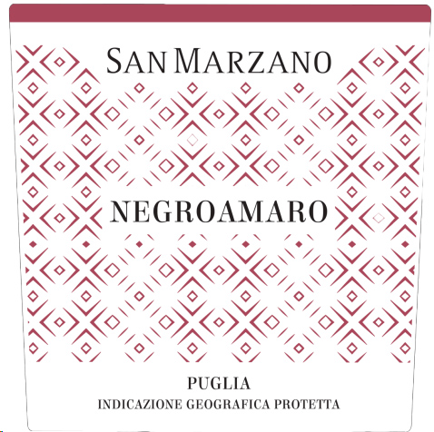 San Marzano -  Negroamaro label
