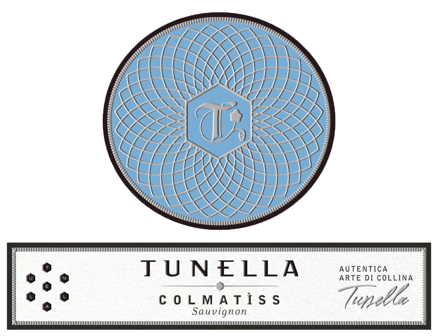 Tunella - Sauvignon Colmatiss label