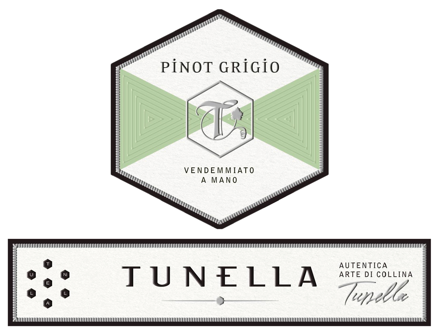 Tunella - Pinot Grigio label