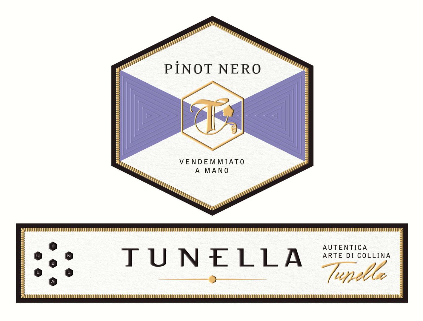 Tunella - Pinot Nero label