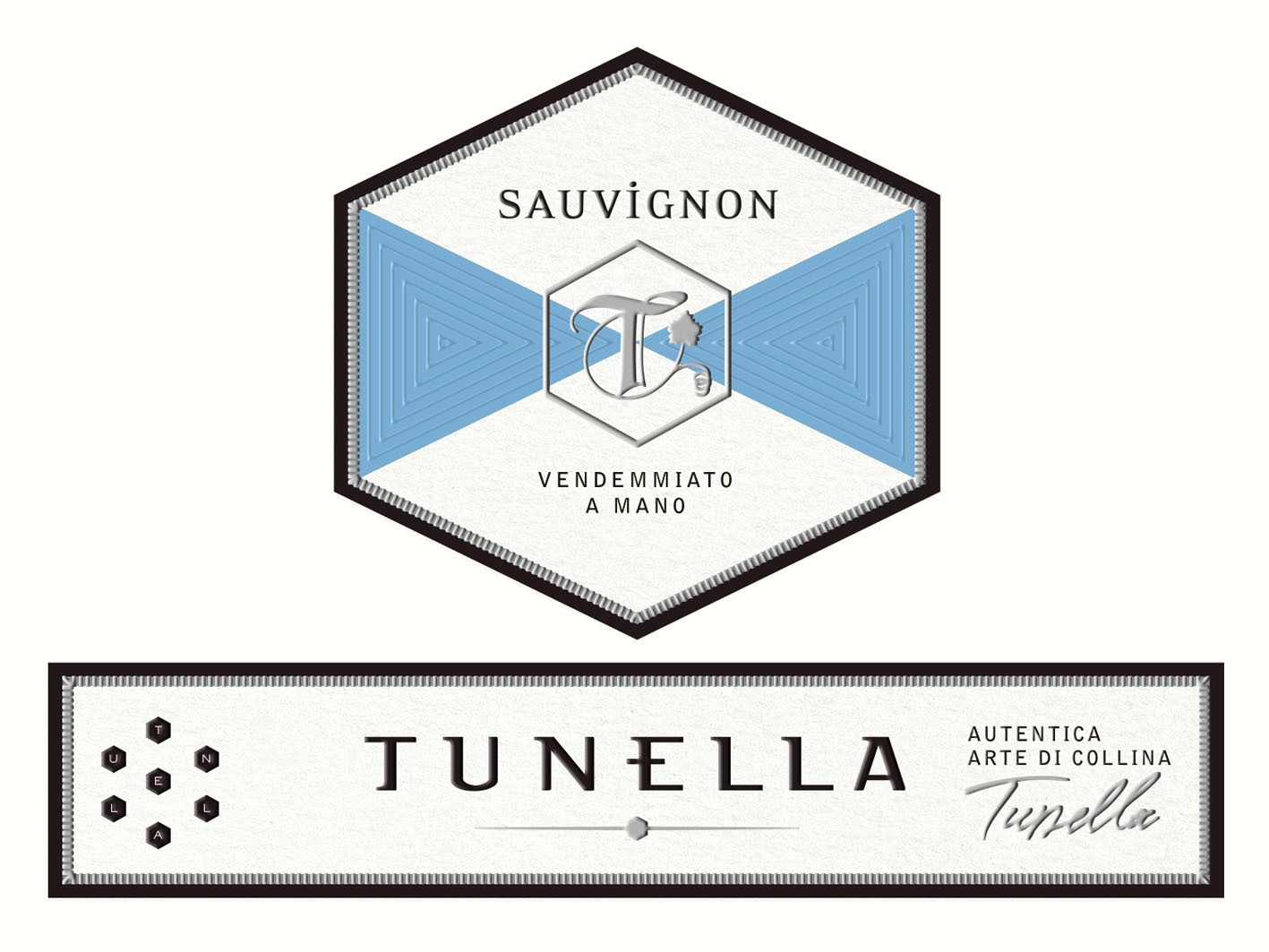 Tunella - Sauvignon label