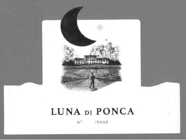 Borgo Conventi - Luna di Ponca - Collio Bianco DOC label