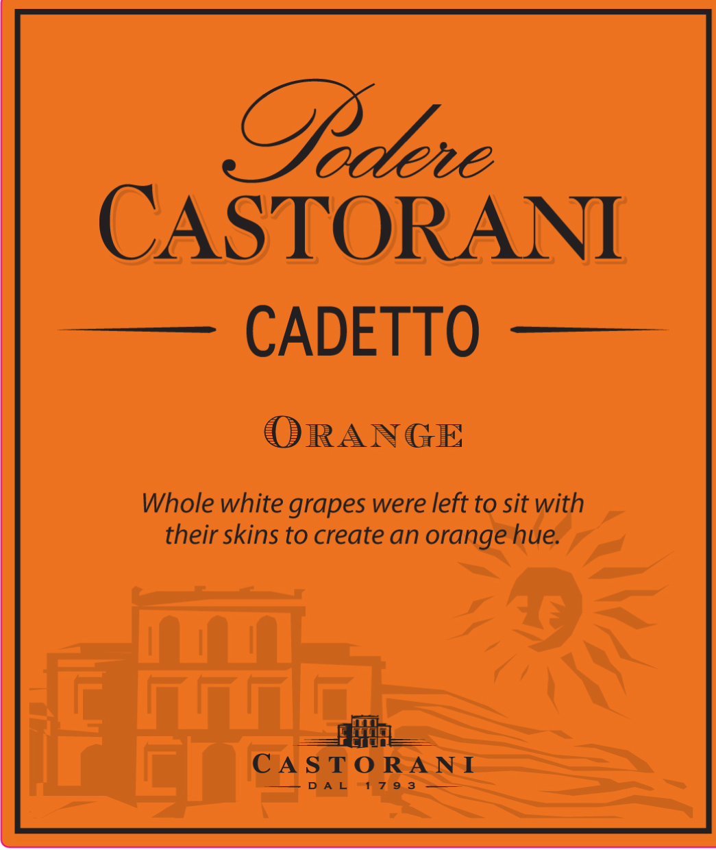 Podere Castorani - Cadetto Orange label