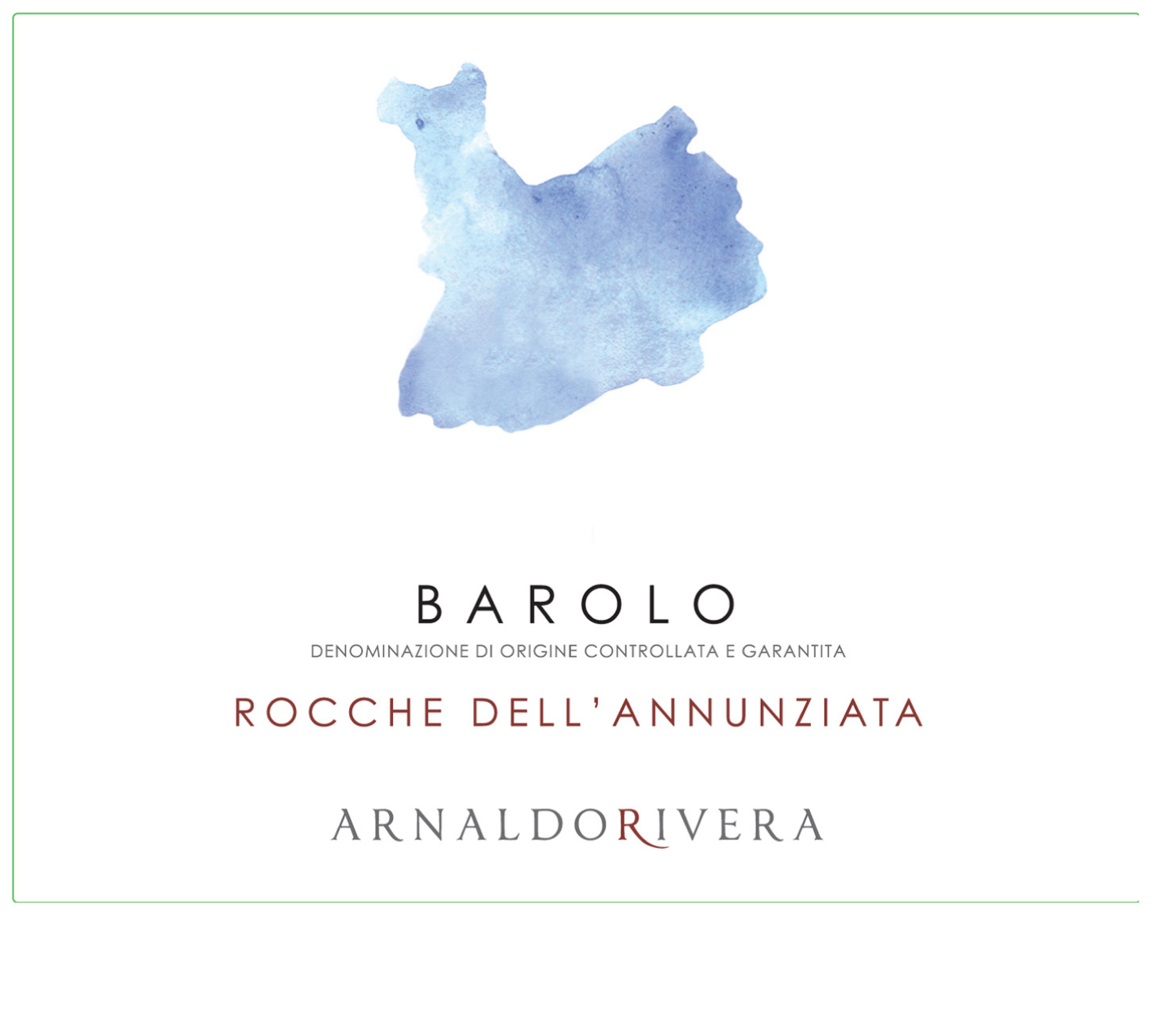 Arnaldo Rivera - Rocche dell' Annunziata label