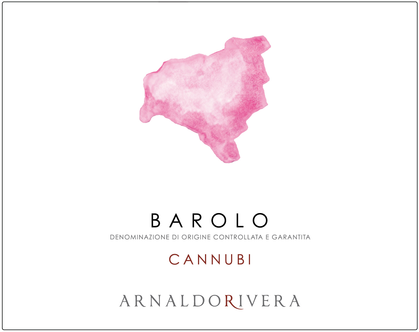 Arnaldo Rivera - Cannubi label