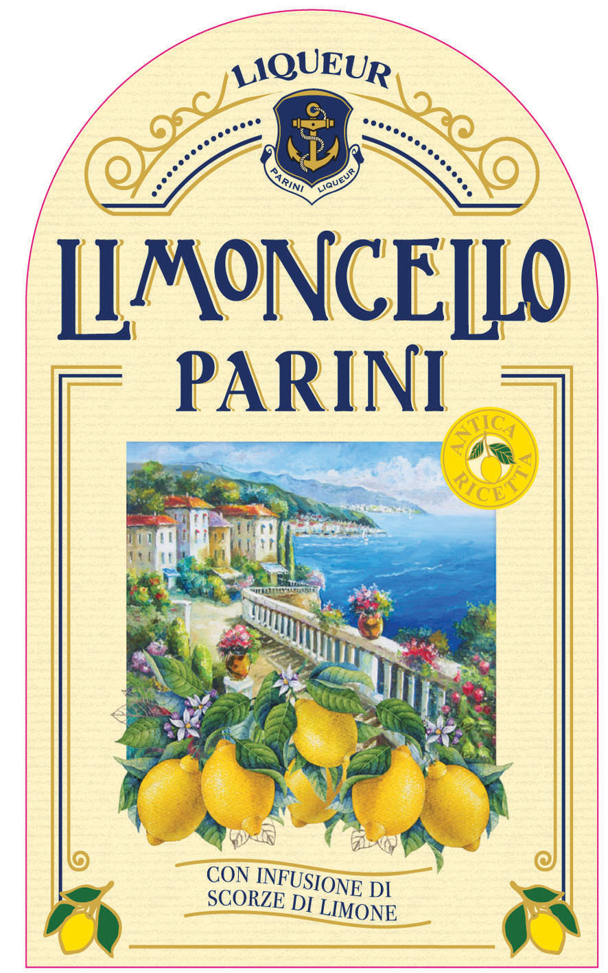 Limoncello Parini label
