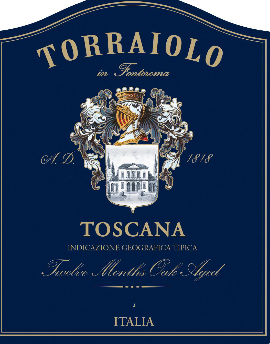 TORRAIOLO TOSCANA label