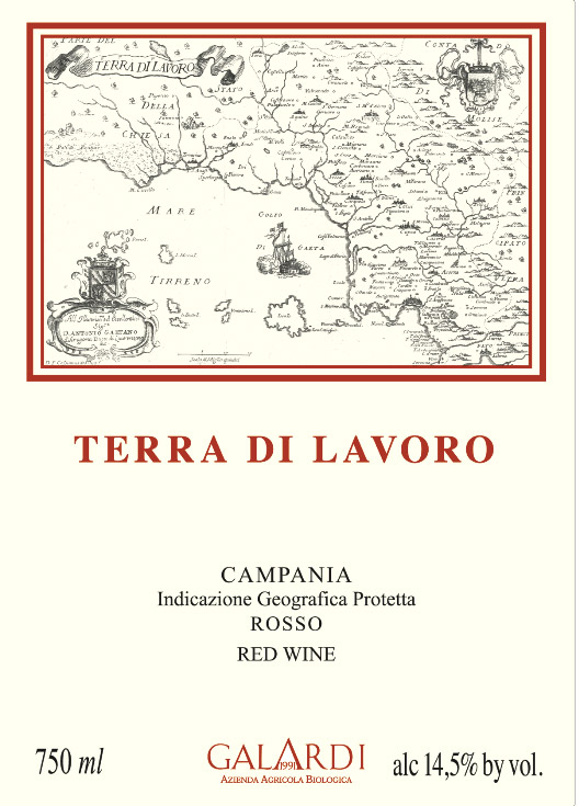 Terra di Lavoro - Galardi label