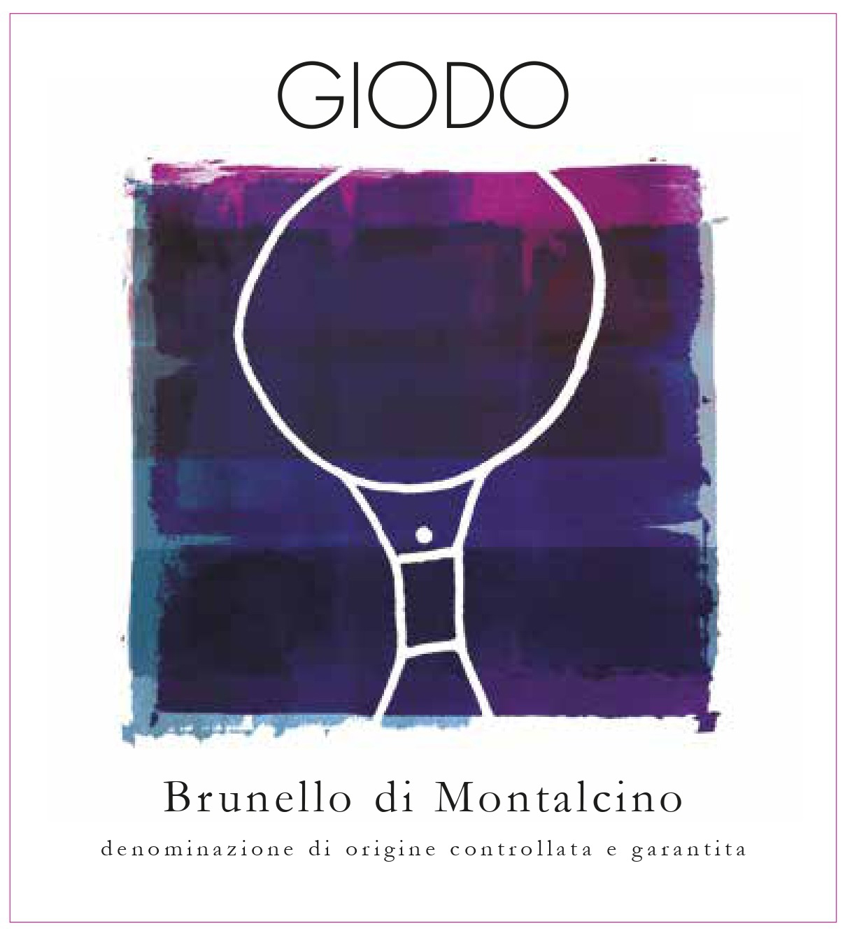 Giodo - Brunello di Montalcino label